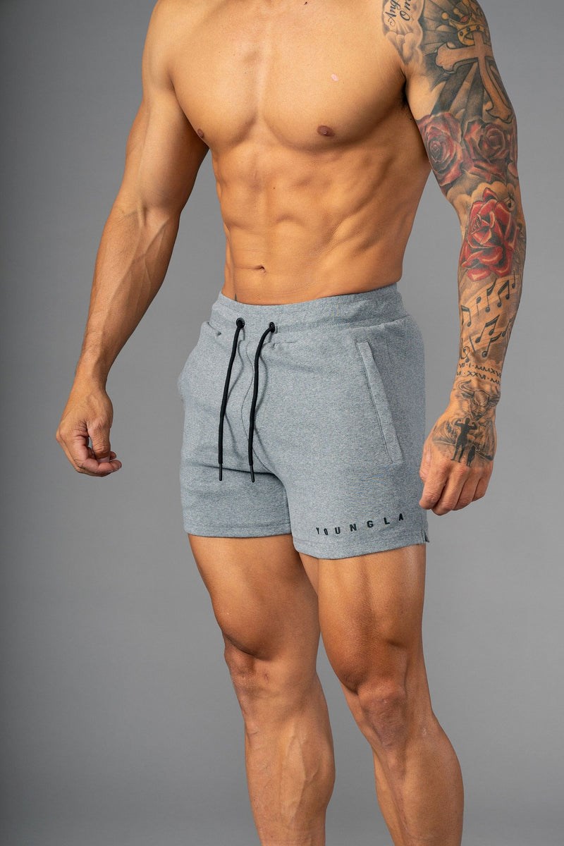 YoungLA 113 The Perfect Kort Shorts Grijs | 1348256-RV