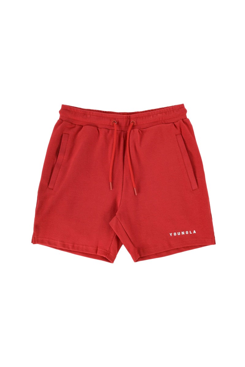 YoungLA 118 The Perfect Shorts Rood | 6035421-YL