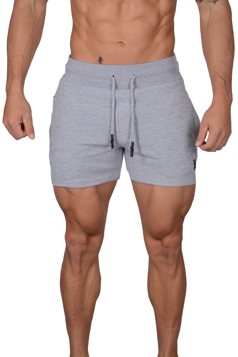 YoungLA 126 Interlock Shorts Grijs | 8297316-PC