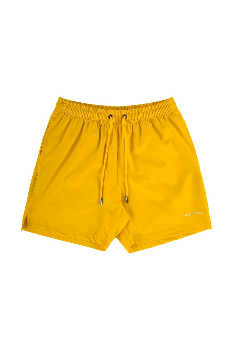 YoungLA 140 Frooty Swim Shorts Canary | 3681945-QX