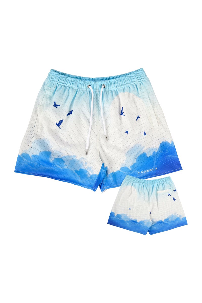 YoungLA 141 The Block Party Shorts Above the Clouds | 5418673-OG