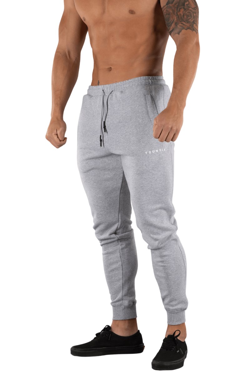 YoungLA 213 Elite Joggers Grijs | 0452397-NA