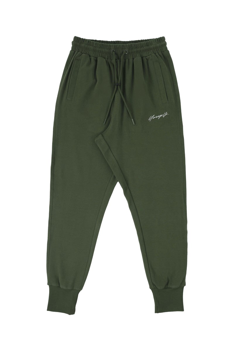 YoungLA 228 Cloud Joggers Groen | 1829647-YM