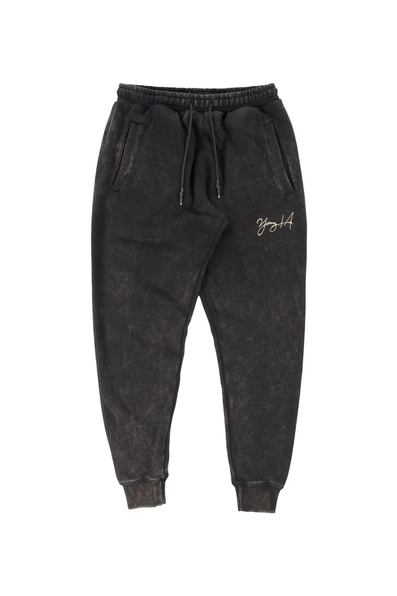 YoungLA 230 Gin N Juice Joggers Bruin Lichtturkoois | 5381479-IM