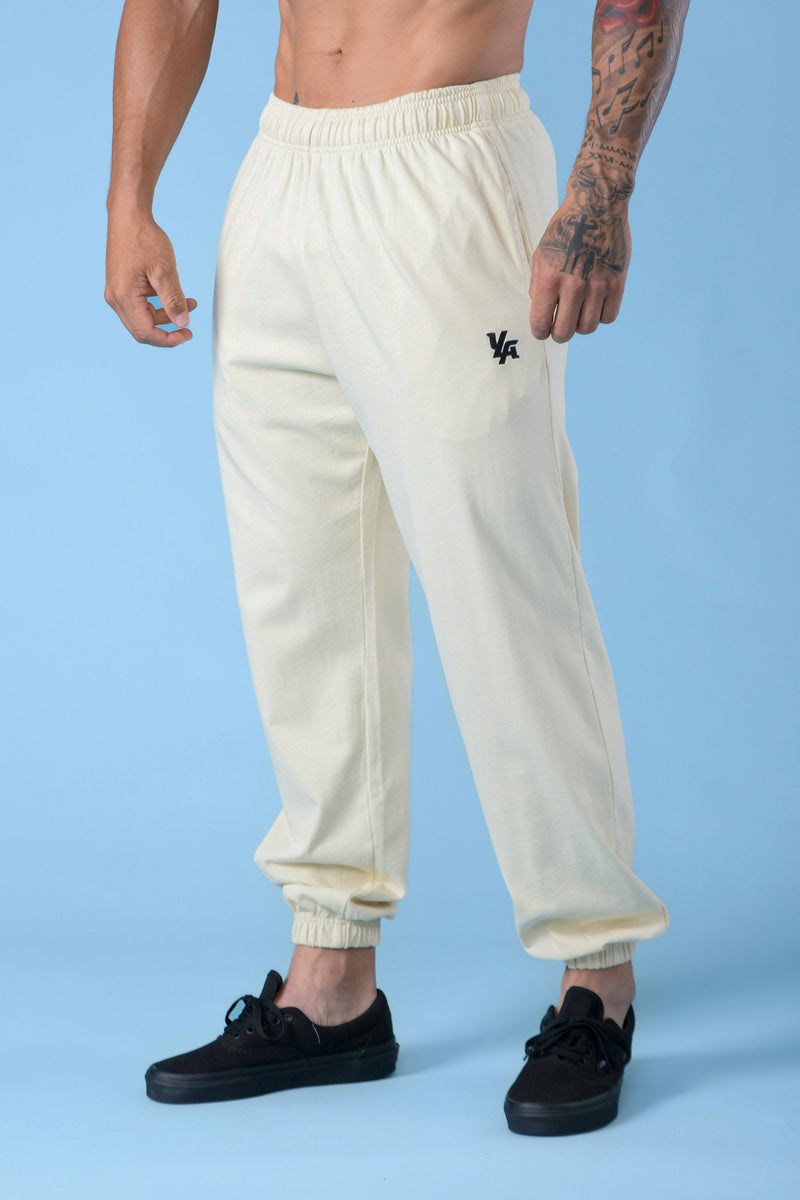 YoungLA 231 Pump Cover Joggers Off-White | 7615843-SC