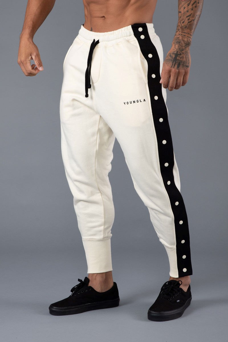 YoungLA 235 - 90s Tear Away Joggers Off-White | 2046793-HB