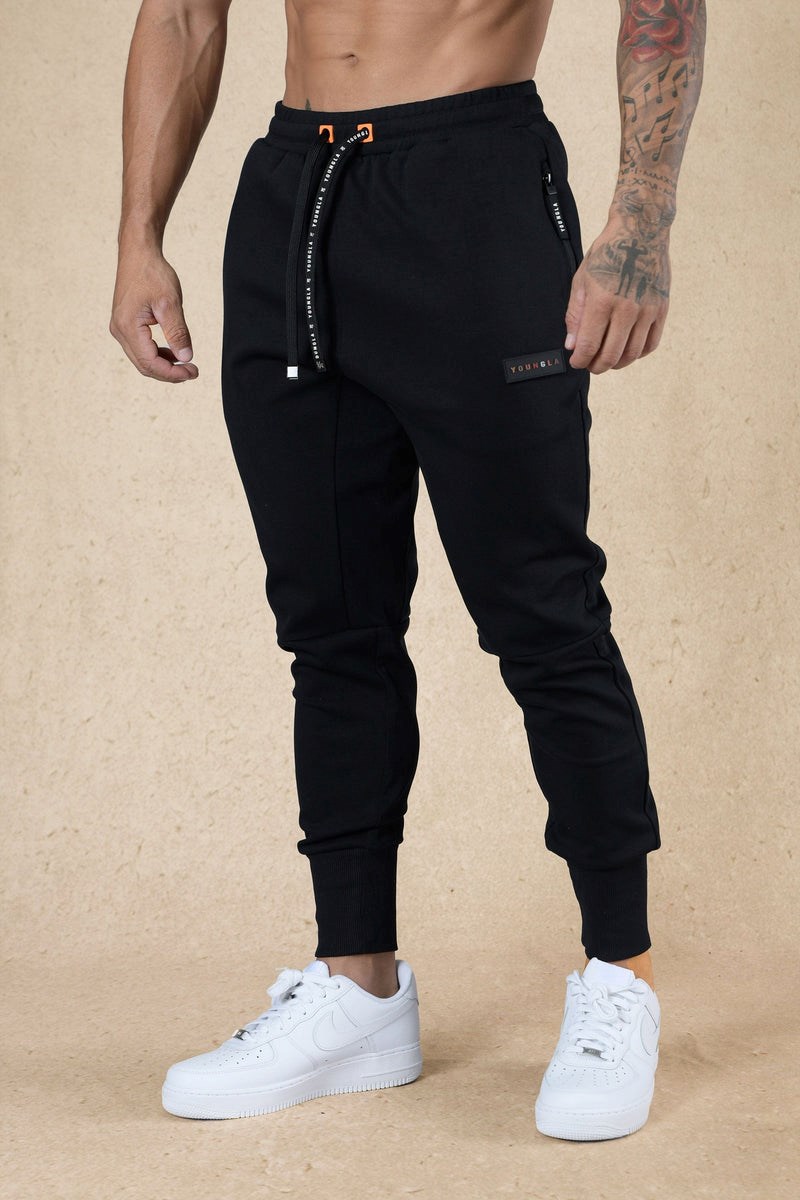 YoungLA 236 Elevate Joggers Zwart | 1497302-ZO