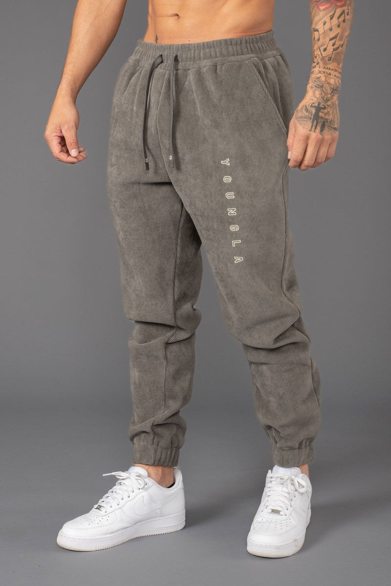 YoungLA 244 Aspen Joggers Grijs | 4692581-HA