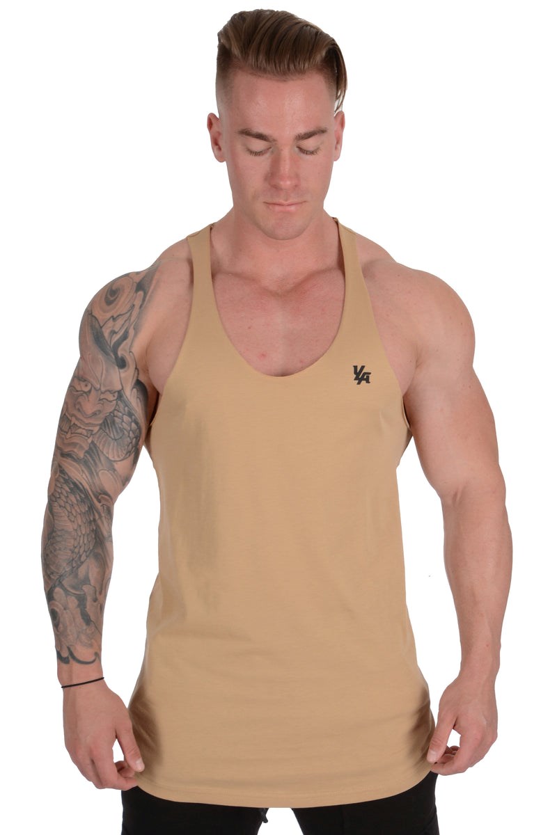 YoungLA 318 Palazzo Stringers Camel | 0847529-MQ