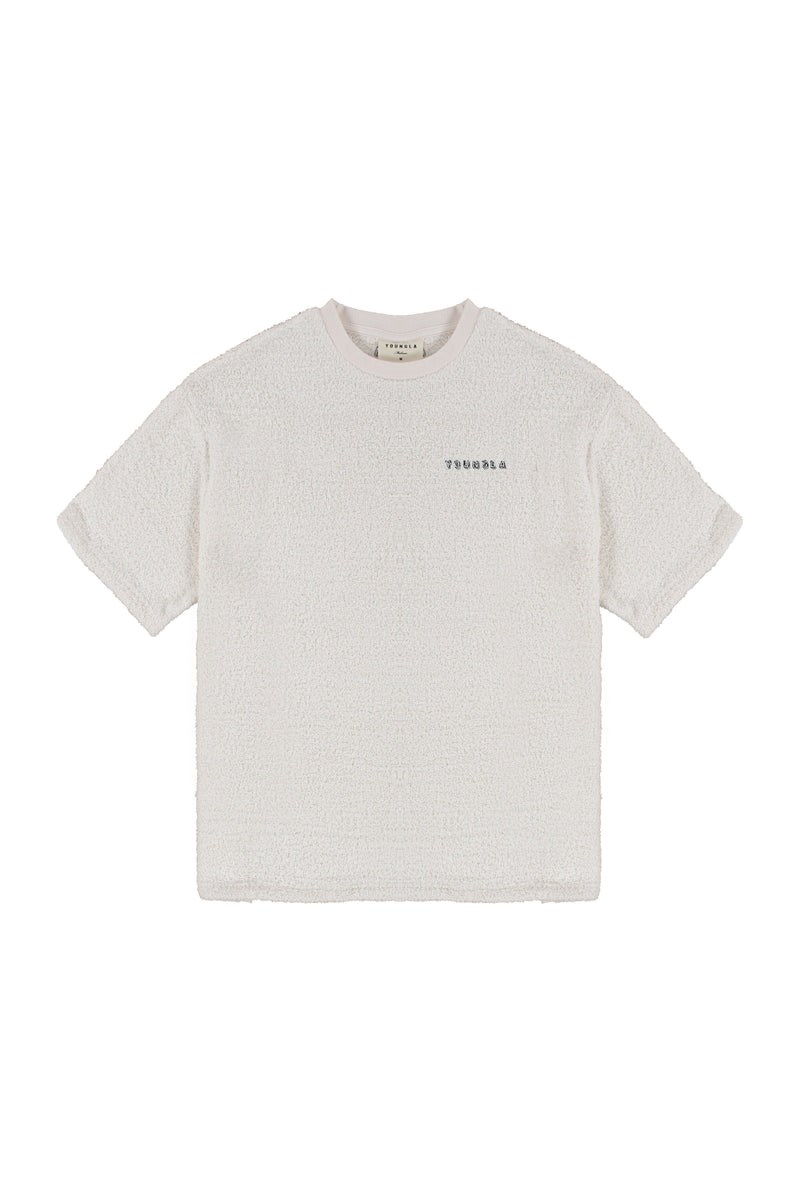 YoungLA 457 Cozy Tees Off-White | 8492716-GU