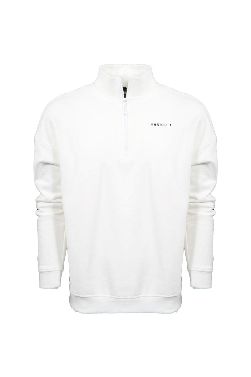 YoungLA 516 Alumni Quarter Zips Wit | 5987412-TI