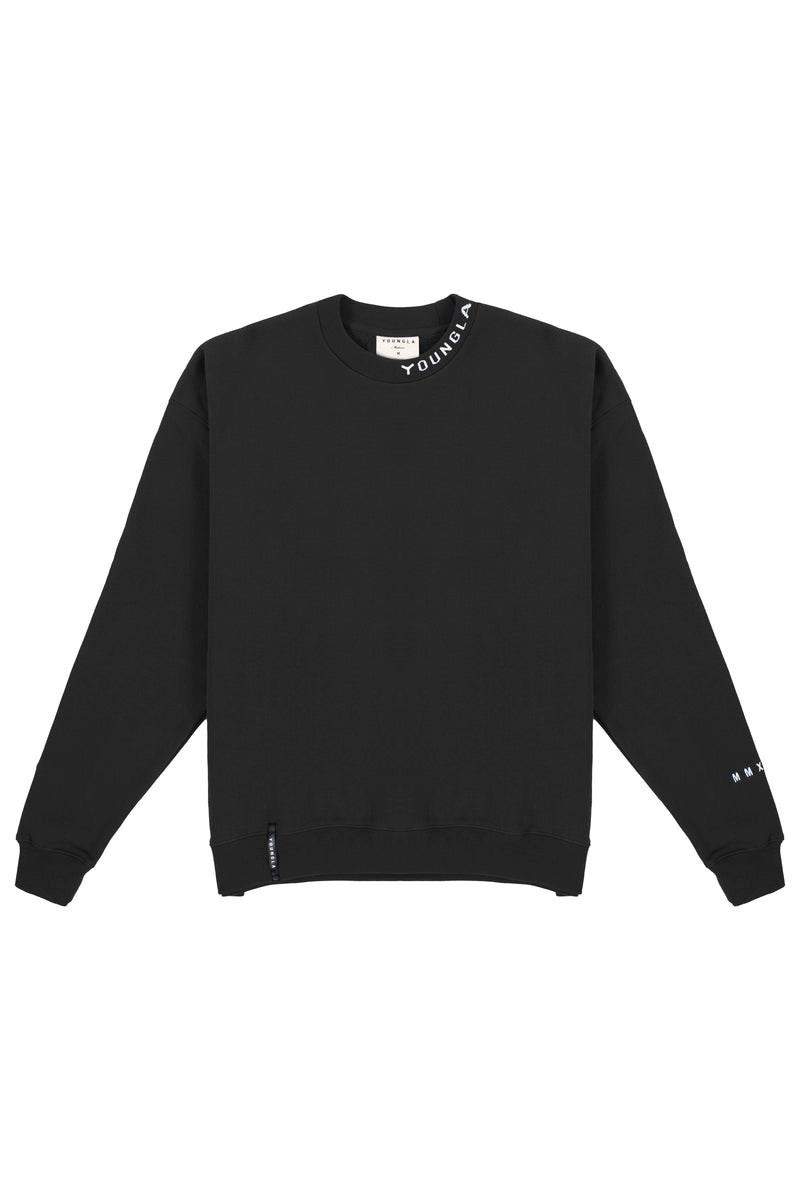 YoungLA 557 Trademark Crewnecks Zwart | 0231456-LZ