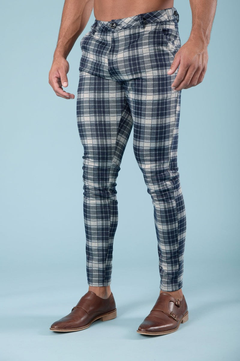 YoungLA 614 Dapper Jurken Pants Blauw | 2465309-AI