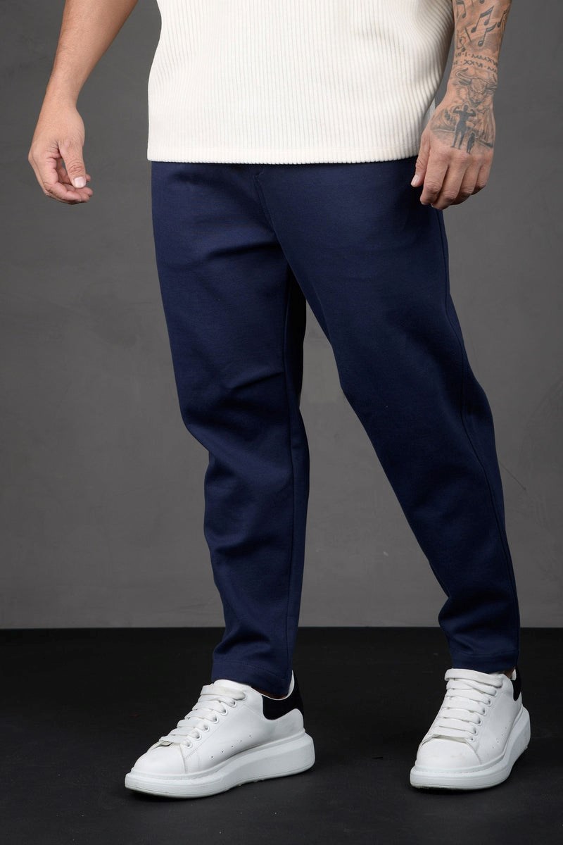 YoungLA 620 Cafe Trousers Donkerblauw | 9157403-XK