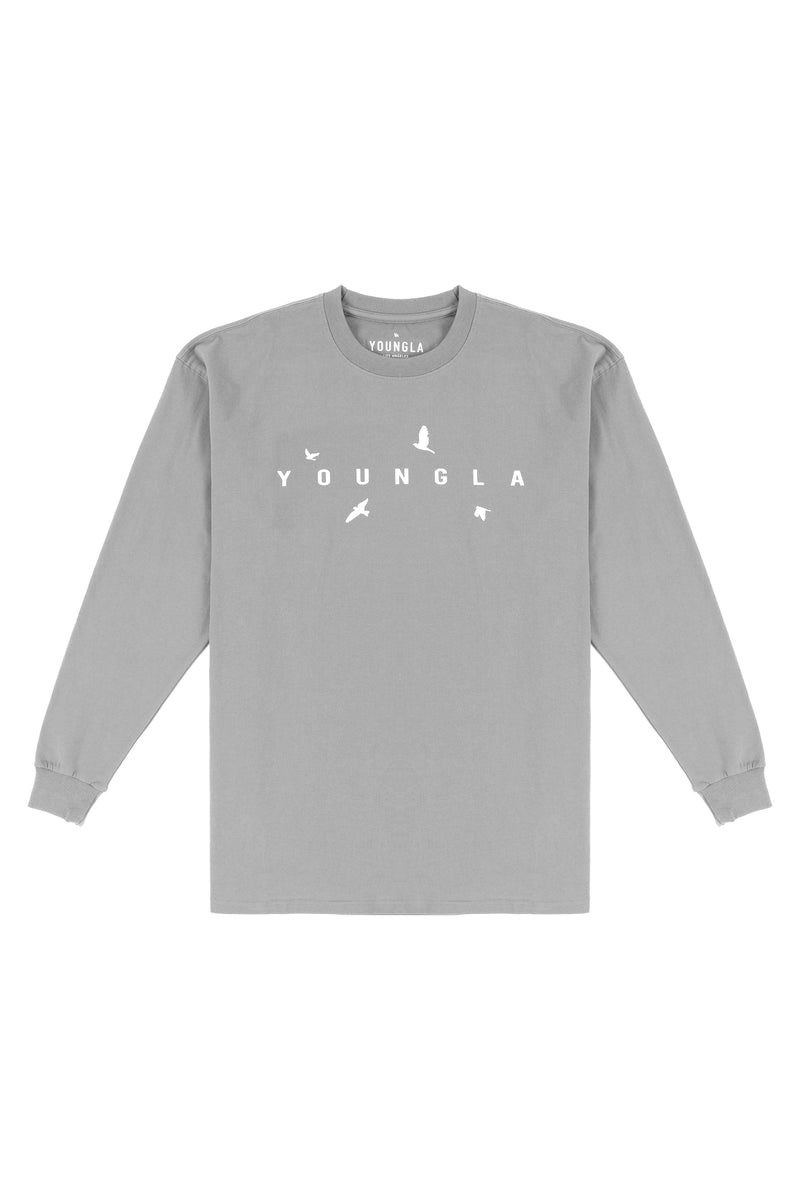 YoungLA 811 Liberty Long Sleeves Grijs | 6579438-HN