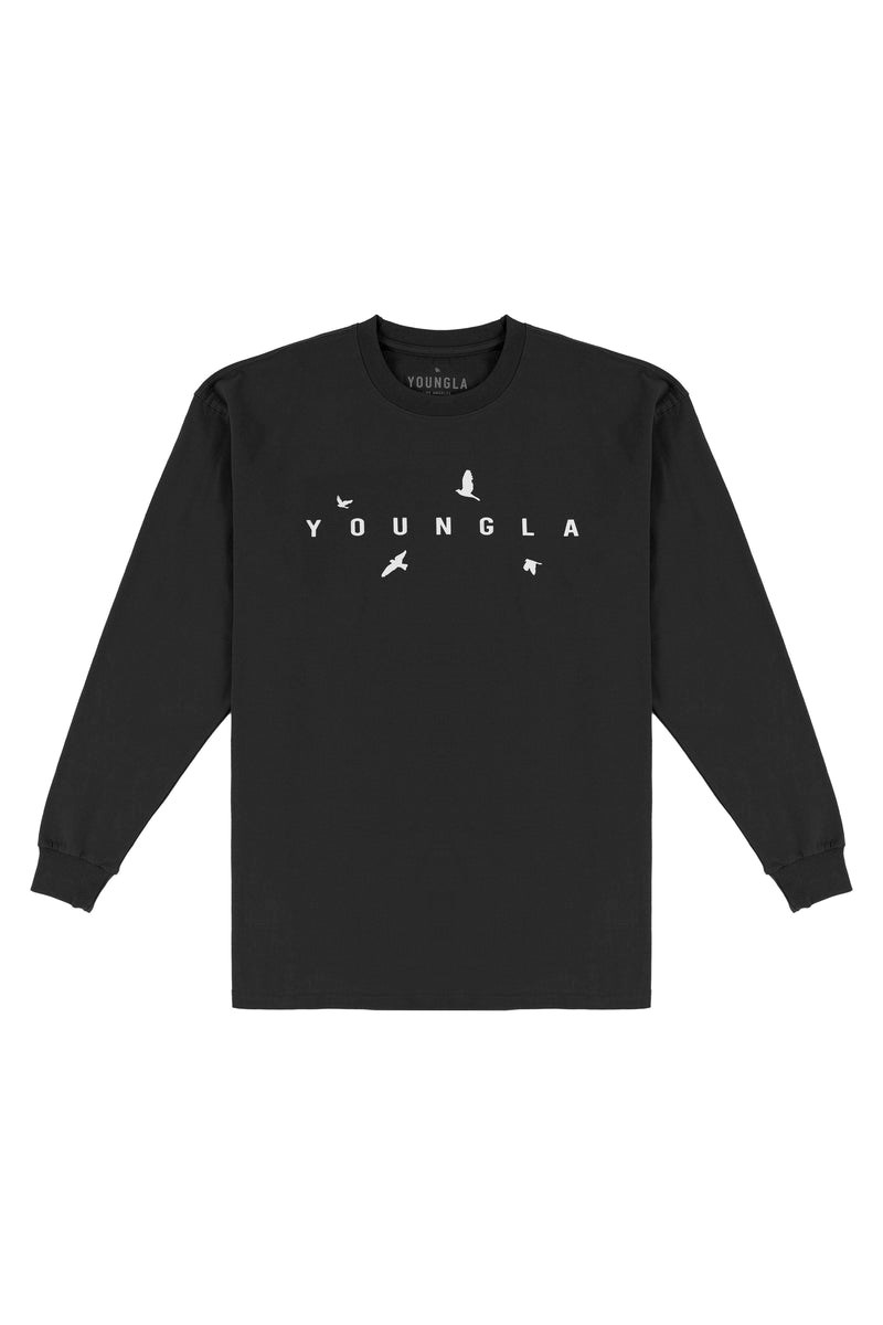 YoungLA 811 Liberty Long Sleeves Zwart | 6713540-US