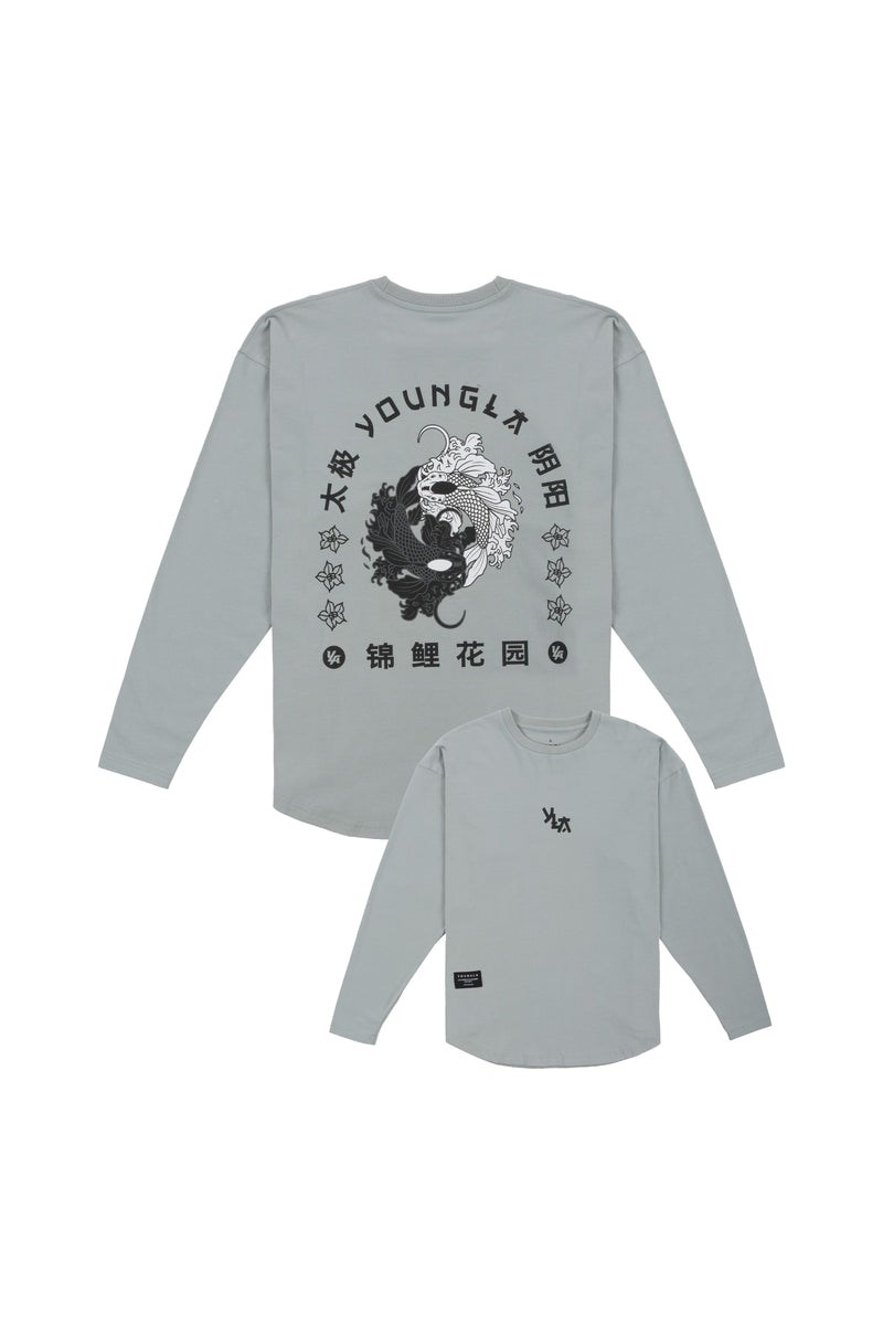 YoungLA 822 Bushido Longsleeves Groen | 2073519-TX