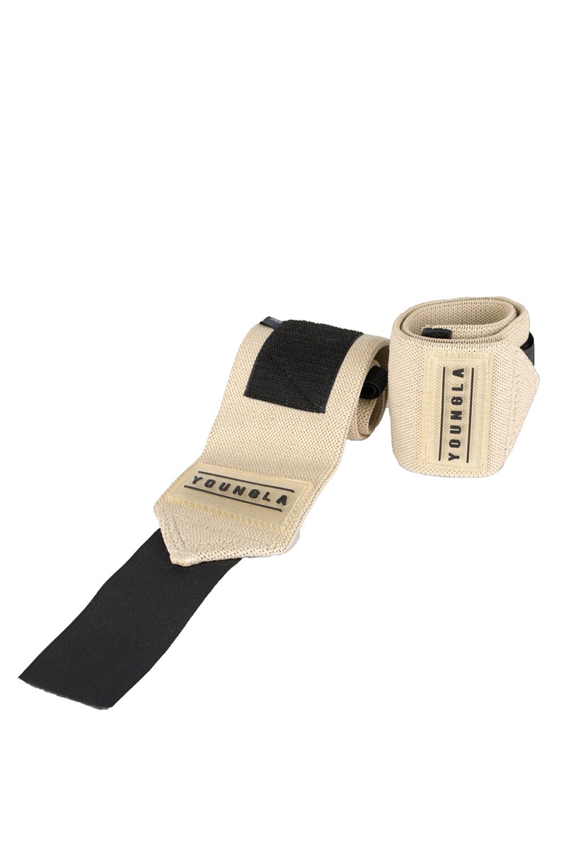 YoungLA 913 Wrist wraps Tan | 2860574-XB