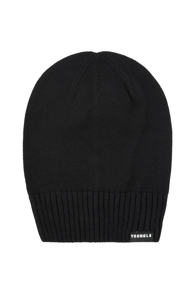 YoungLA 928 Essential Beanies Zwart | 2319807-JK