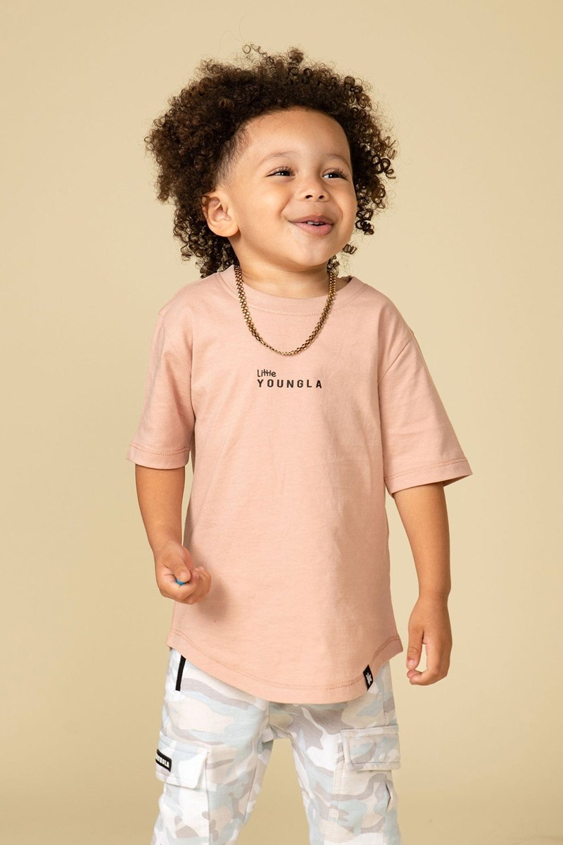 YoungLA L402 Perfect Tee Salmon | 4796038-VN