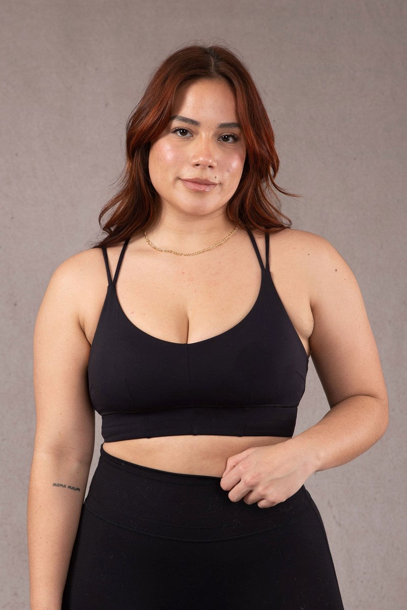 YoungLA W319 - Asana Sports Bra Zwart | 4591623-XG