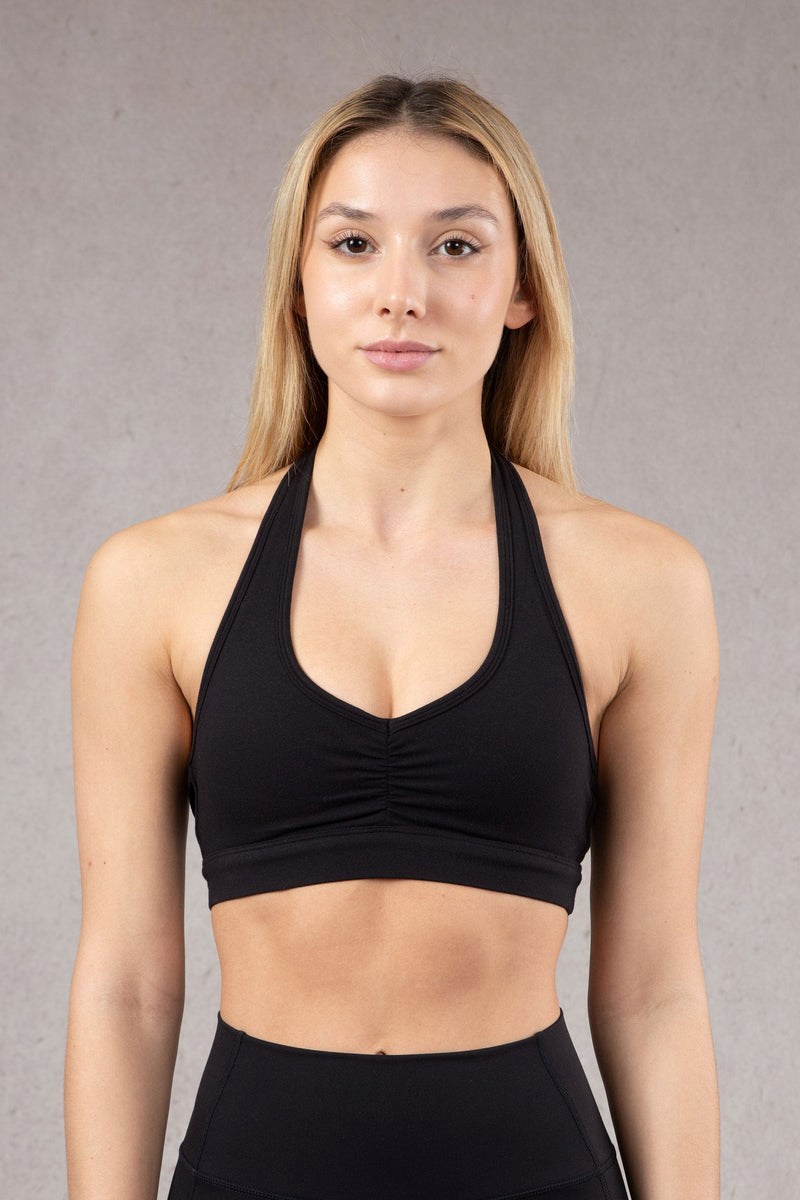 YoungLA W320 Power Backless Sports Bra Zwart | 7091345-FG