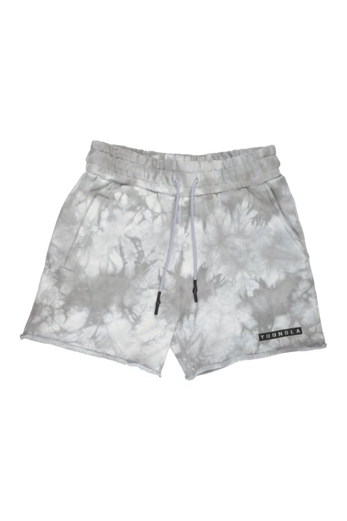 YoungLA 107 Tie Dye Kort Shorts Overcast | 6324790-BQ