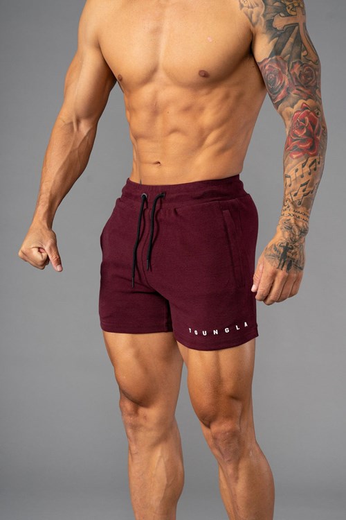 YoungLA 113 The Perfect Kort Shorts Wine | 6748320-WM