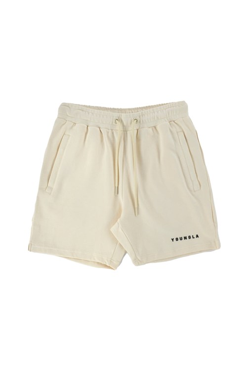 YoungLA 118 The Perfect Shorts Off-White | 7962185-QU