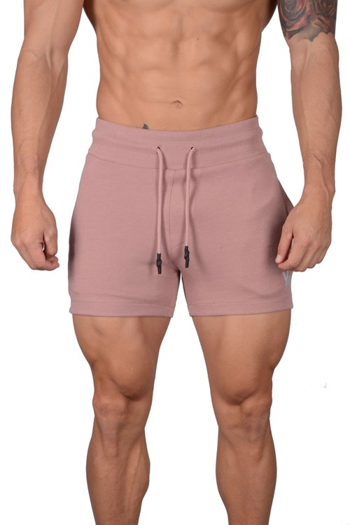 YoungLA 126 Interlock Shorts Roze | 4980532-FZ