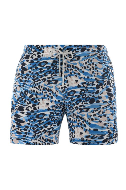 YoungLA 128 Abstract Swim Shorts '22 Leopard | 2978541-PK