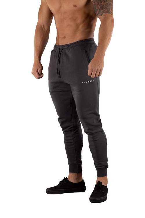 YoungLA 213 Elite Joggers Coal | 8290675-HE