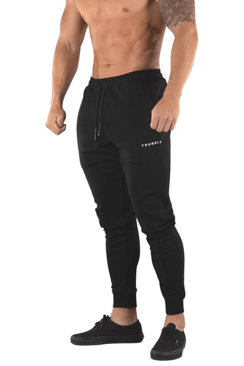 YoungLA 213 Elite Joggers Zwart | 6385142-LT