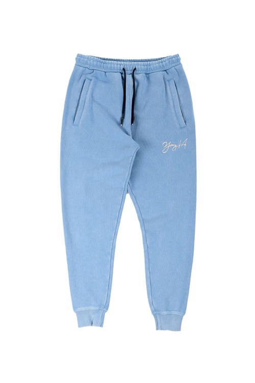 YoungLA 230 Gin N Juice Joggers Blauw Lichtturkoois | 9632108-AB