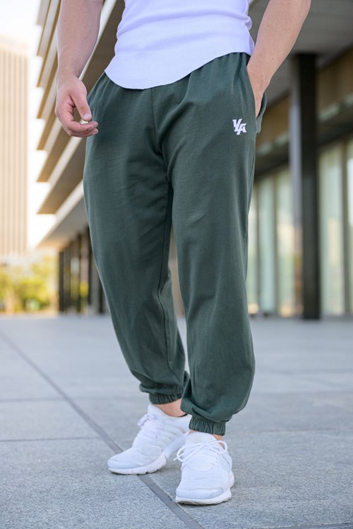 YoungLA 231 Pump Cover Joggers Groen | 3049756-JX