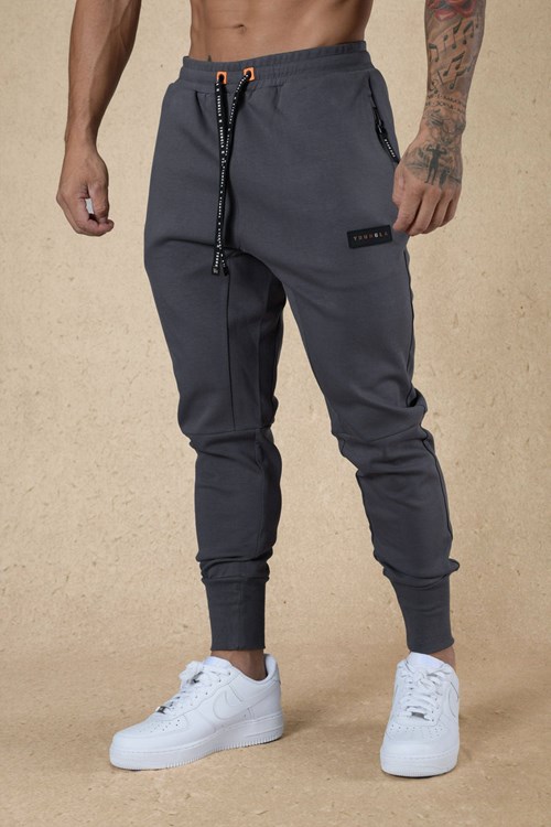 YoungLA 236 Elevate Joggers Donkergrijs | 6319540-JX