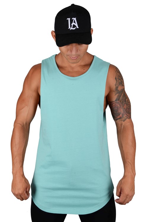 YoungLA 308 Muscle Tanks Groen | 1480793-YE