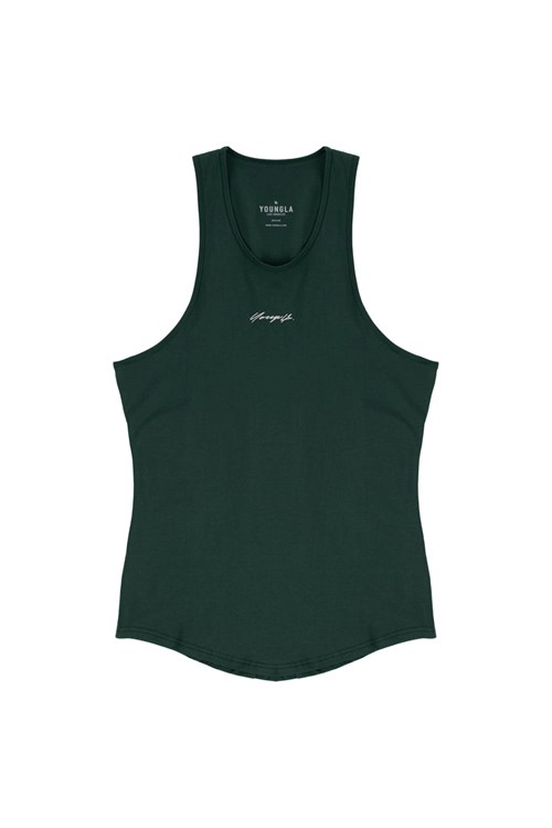 YoungLA 309 Signature Tanks Groen | 1690235-AG