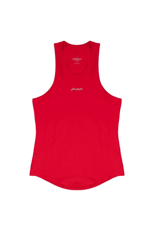 YoungLA 309 Signature Tanks Rood | 9371840-TU