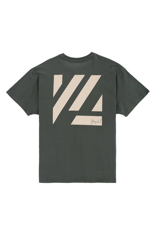 YoungLA 413 Oversized Bloc Shirts Groen | 1649052-IG