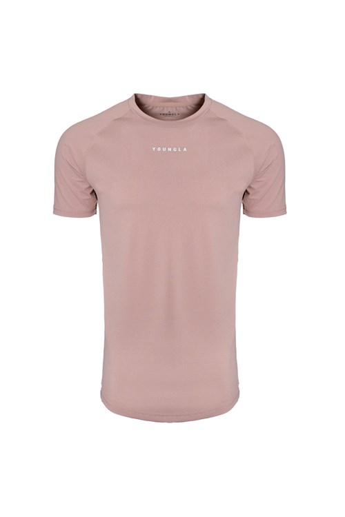 YoungLA 440 Performance Line Kort Sleeve Shirts Salmon | 6241978-PH