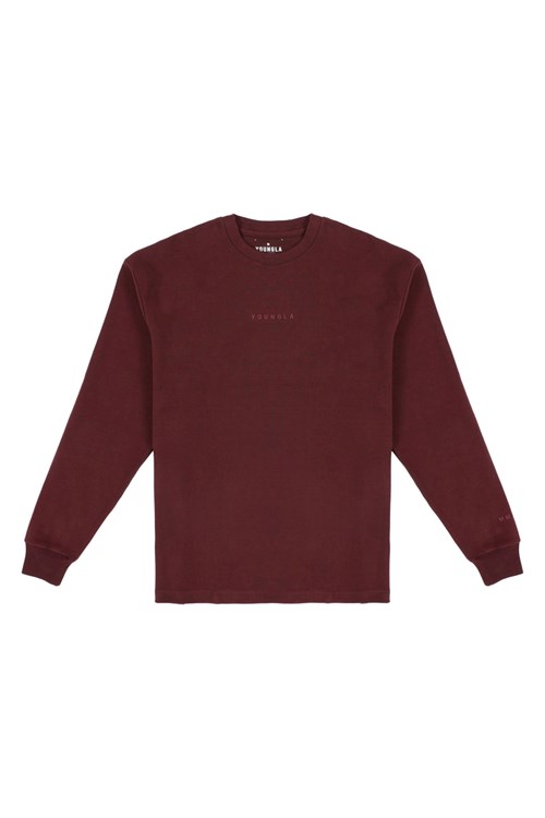 YoungLA 450 Cloud Foam Long Sleeves Wine | 3271865-AD