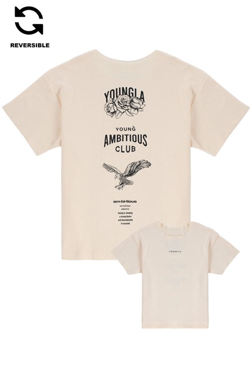 YoungLA 455 Reversible Immortal Tee Off-White | 7329865-XI