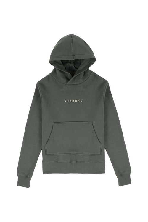 YoungLA 511 Mirror Excellence Hoodie Groen | 5861407-KJ