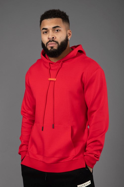 YoungLA 542 Pro-Tech hoodies Rood | 5936478-YQ