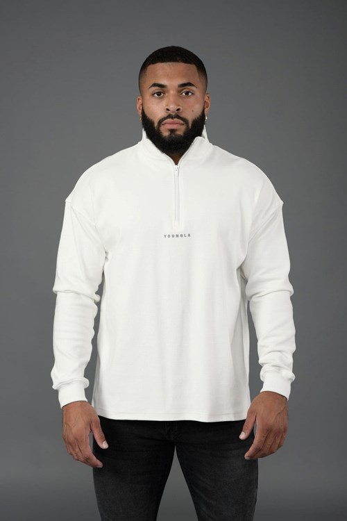 YoungLA 545 Cloud Quarter Zip Wit | 3862704-GT