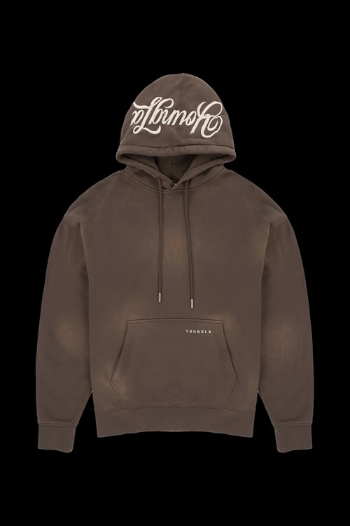 YoungLA 549 Phantom Hoodies Bruin Lichtturkoois | 6521978-CL