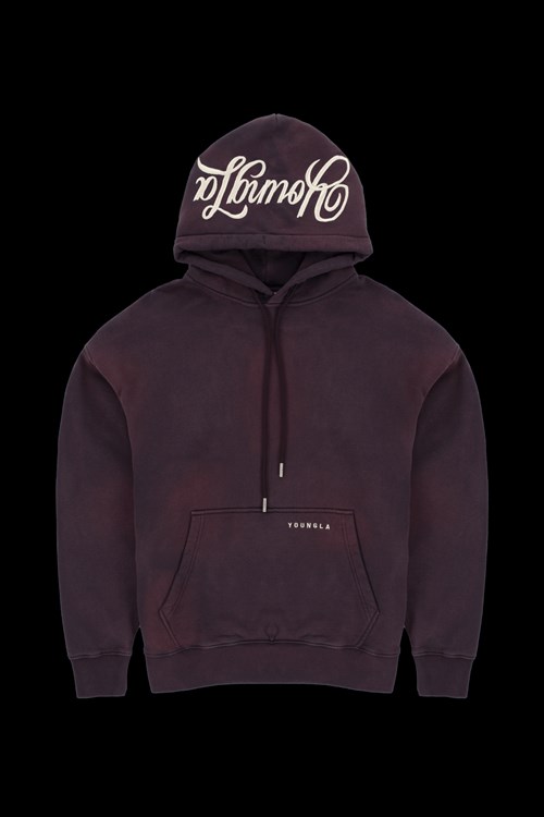 YoungLA 549 Phantom Hoodies Paars Lichtturkoois | 9758601-WT