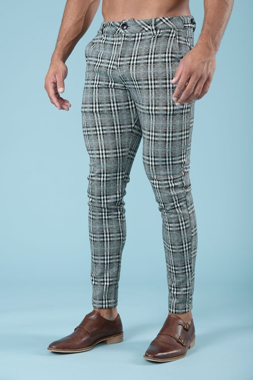 YoungLA 614 Dapper Jurken Pants Grijs | 3690247-SR