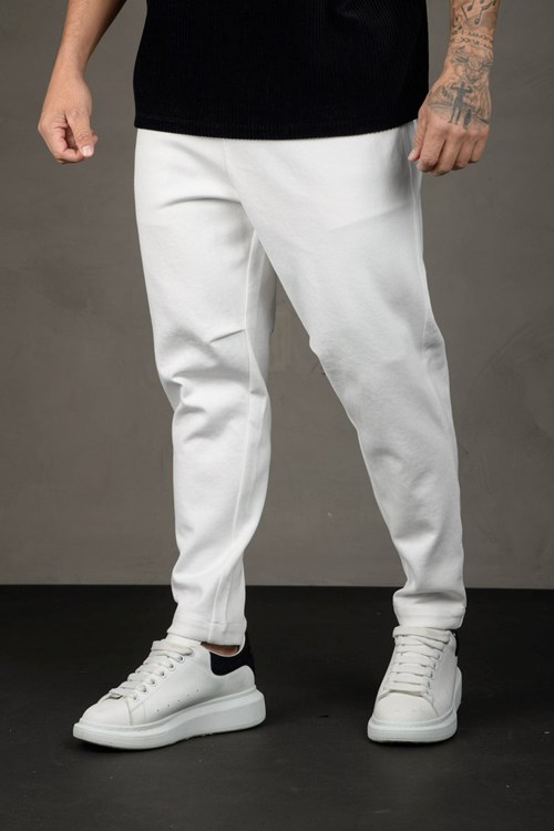 YoungLA 620 Cafe Trousers Wit | 3458026-ZW